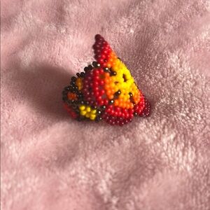 NEW Mexican Colorful Beaded Ring